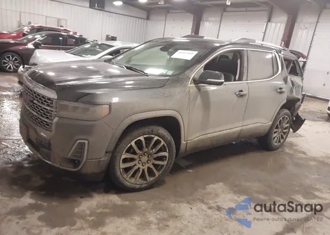 2021 GMC Acadia Awd Denali из США, поврежденный, VIN 1GKKNXLS2MZ102017